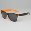 Personalized Two Tone Sunglasses -Orange And Black 