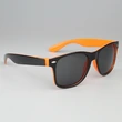 Personalized Two Tone Sunglasses -Orange And Black 