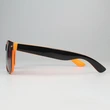 Personalized Two Tone Sunglasses -Orange And Black 