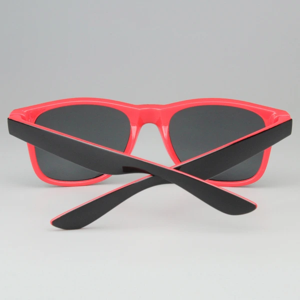 Personalized Two Tone Sunglasses - Red And Black 