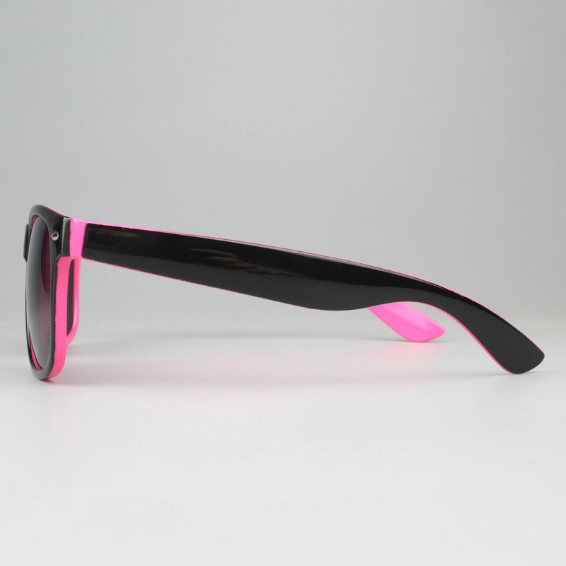 Personalized Two Tone Sunglasses -Pink And Black 
