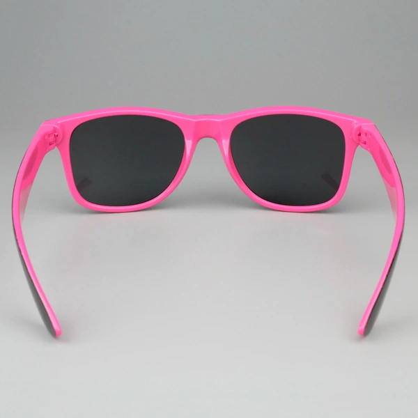 Personalized Two Tone Sunglasses -Pink And Black 