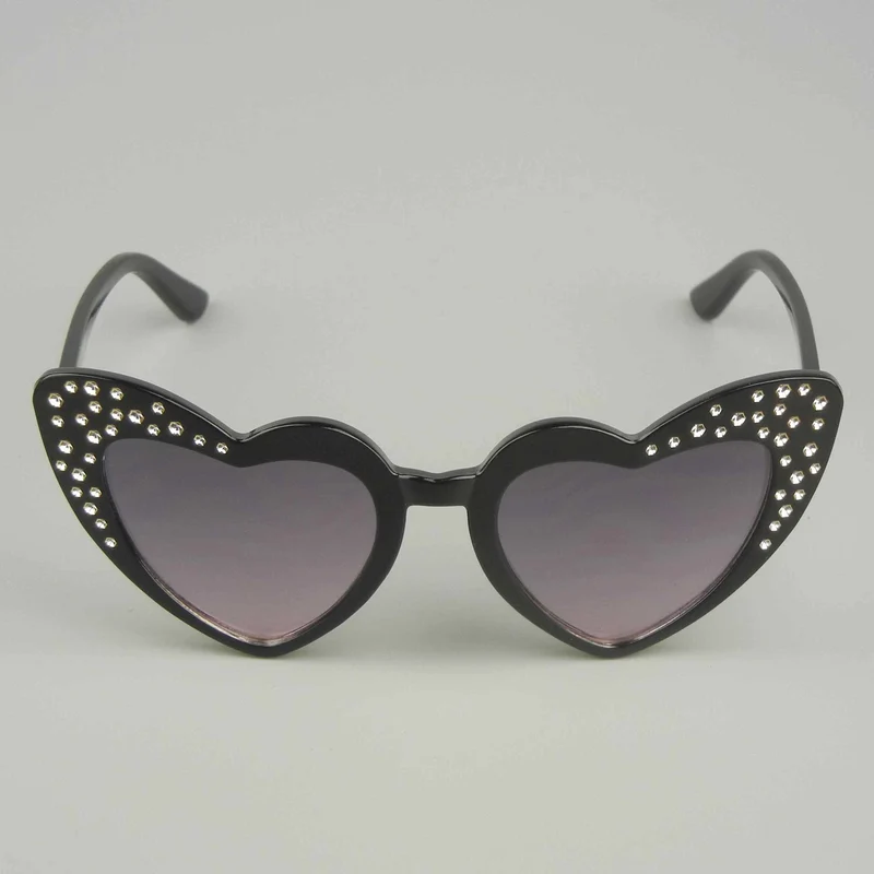 Children's Sunglasses With Diamond Heart