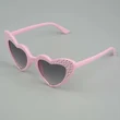 Children's Sunglasses With Diamond Heart