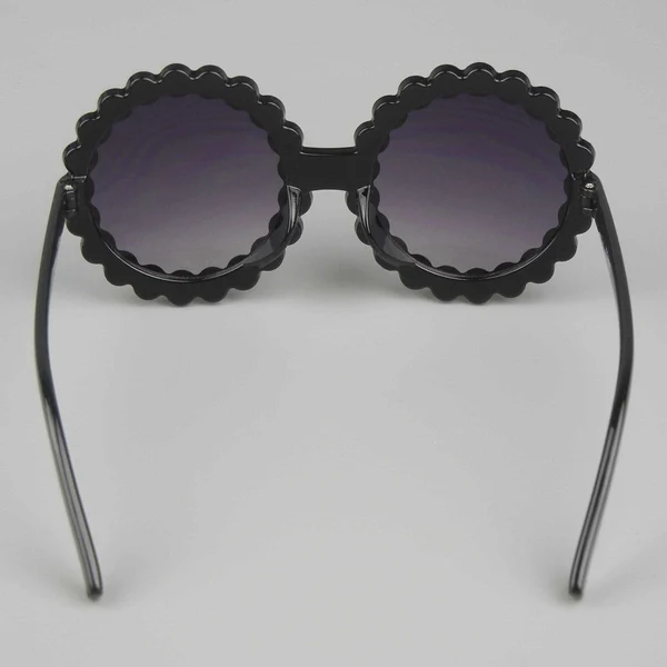 Diamond Round Floral Children's Sunglasses 