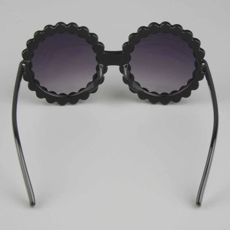 Diamond Round Floral Children's Sunglasses 