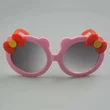 Bow Bear Round Frame Children Sunglasses