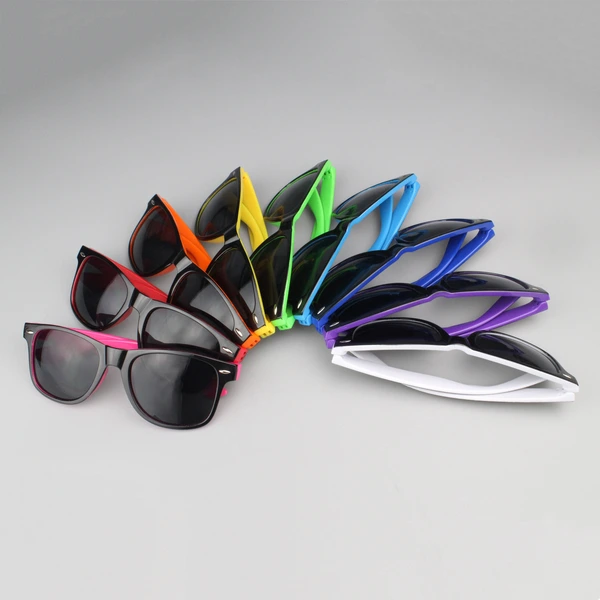 Black Heat Transfer Sunglasses On The Outside
