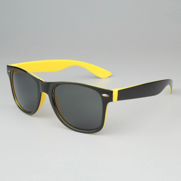 Black Heat Transfer Sunglasses On The Outside