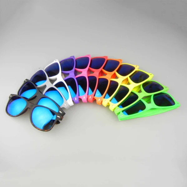 Customizable Blue Coated Lenses Sunglasses