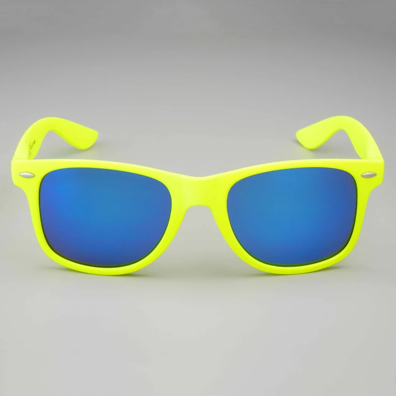 Customizable Blue Coated Lenses Sunglasses