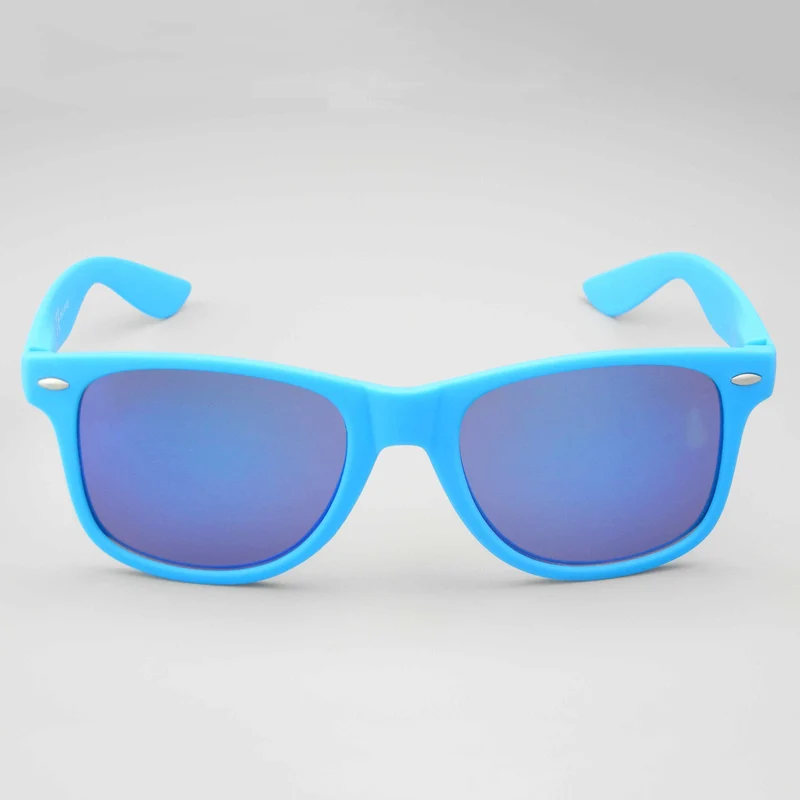 Customizable Blue Coated Lenses Sunglasses