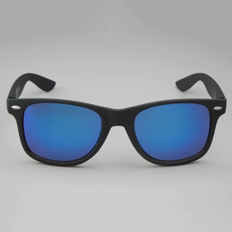 Customizable Blue Coated Lenses Sunglasses
