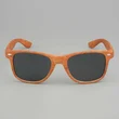 Brown Wood Grain Heat Transfer Sunglasses