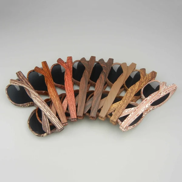 Custom Wood Grain Heat Transfer Sunglasses