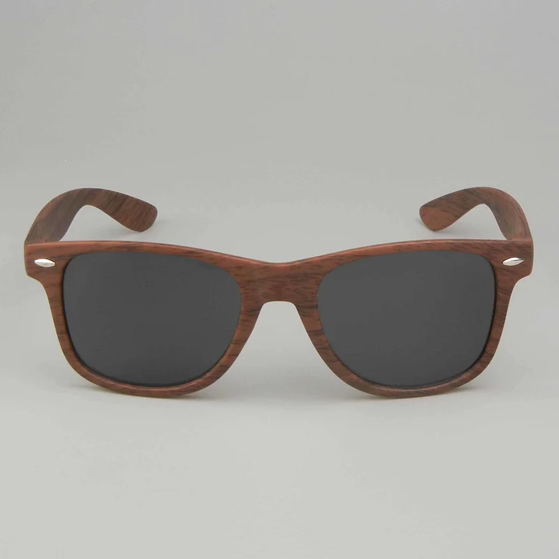 Custom Wood Grain Heat Transfer Sunglasses