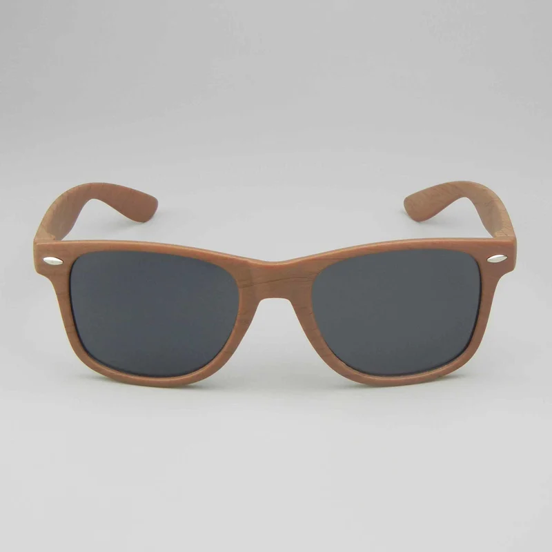 Custom Wood Grain Heat Transfer Sunglasses