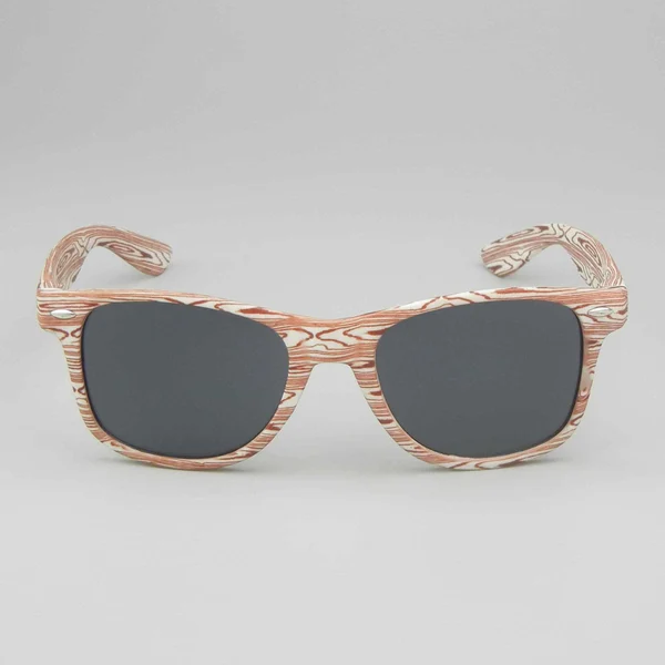 Custom Wood Grain Heat Transfer Sunglasses