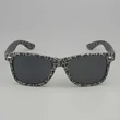 Custom Black Wood Grain Heat Transfer Sunglasses