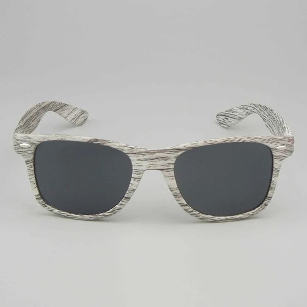Custom Black Wood Grain Heat Transfer Sunglasses