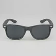 Custom Black Wood Grain Heat Transfer Sunglasses