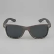 Custom Black Wood Grain Heat Transfer Sunglasses