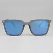 Gray Frosted Square Frame Sunglasses