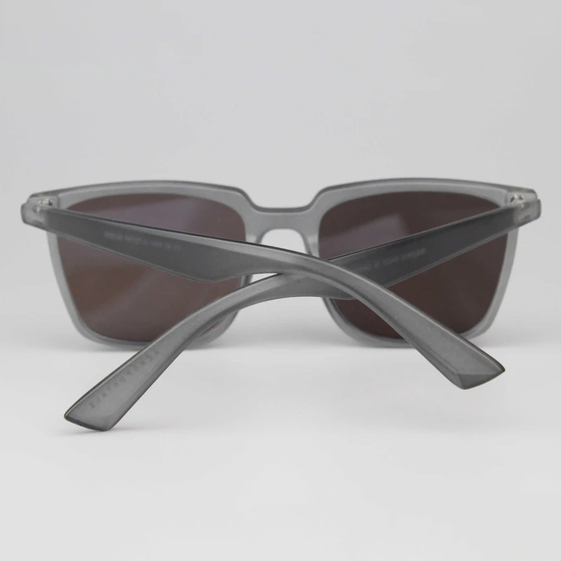 Gray Frosted Square Frame Sunglasses