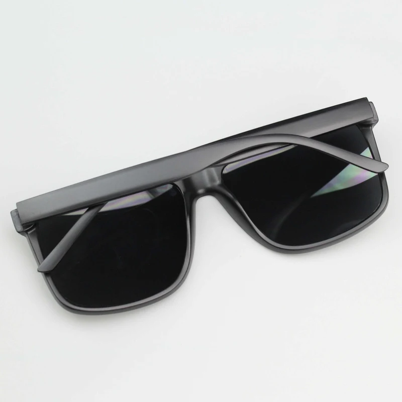 Brown Wood Grain Heat Transfer Sunglasses