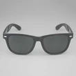 Gray Frosted Square Frame Sunglasses