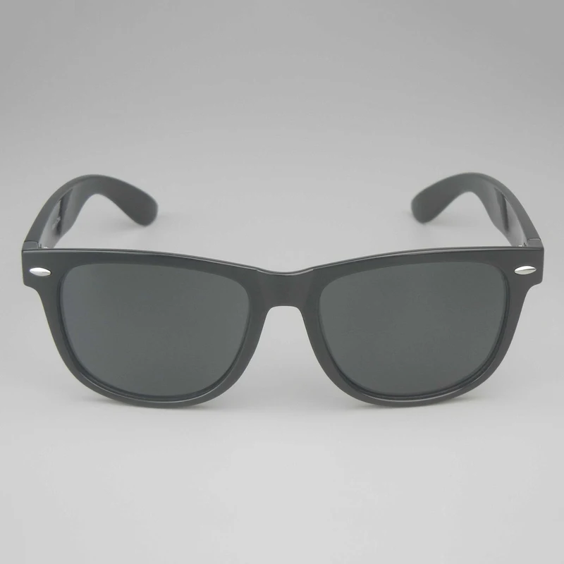 Gray Frosted Square Frame Sunglasses