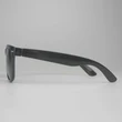 Black Classic Sunglasses With Metal Hinges