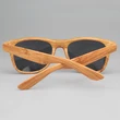 Custom Yellow Wood Grain Sunglasses