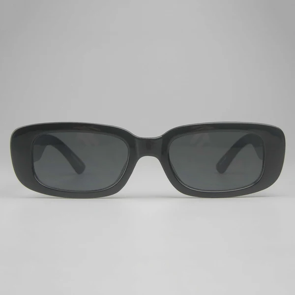 Black Classic Small Square Sunglasses