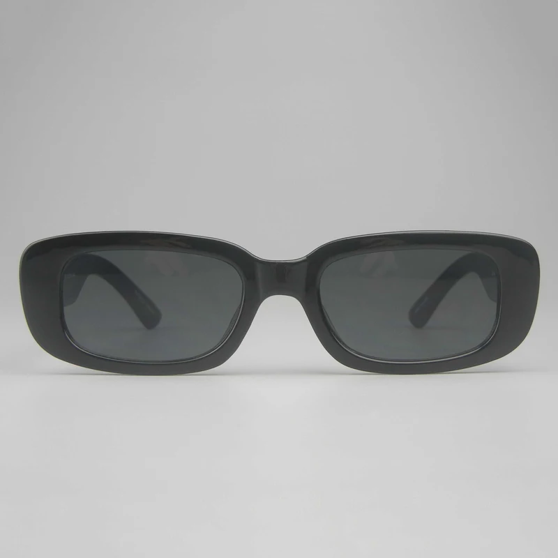 Black Classic Small Square Sunglasses