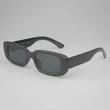 Black Classic Small Square Sunglasses