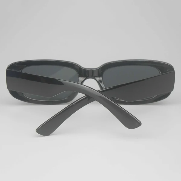Black Classic Small Square Sunglasses
