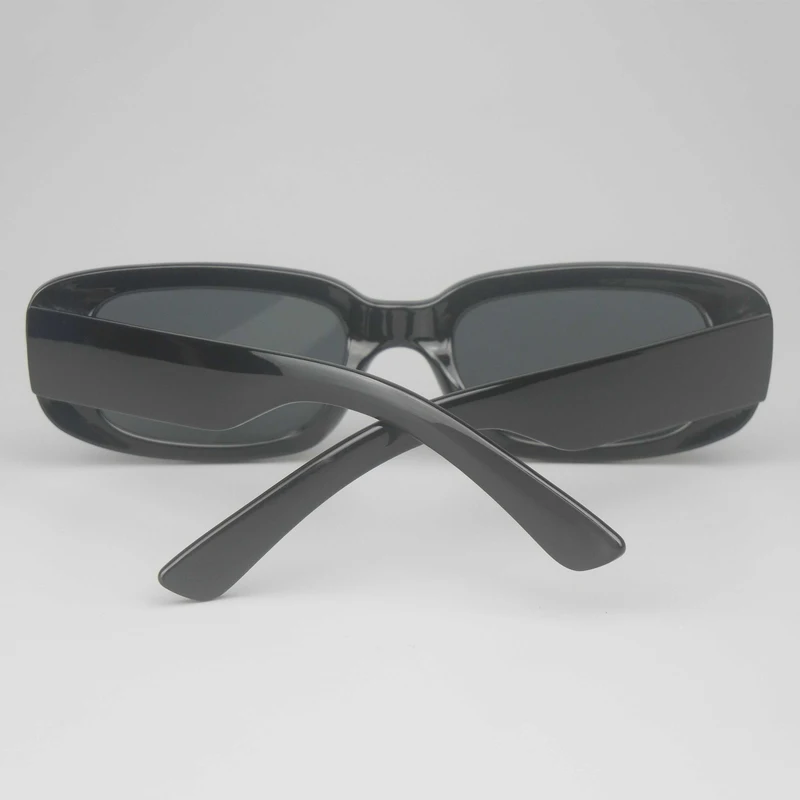 Black Classic Small Square Sunglasses