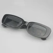 Black Classic Small Square Sunglasses