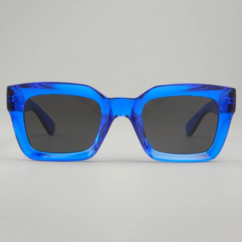 Blue Translucent Sunglasses