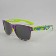 Turquoise Print Sunglasses