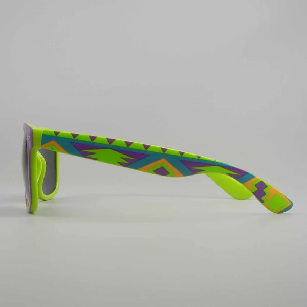 Turquoise Print Sunglasses
