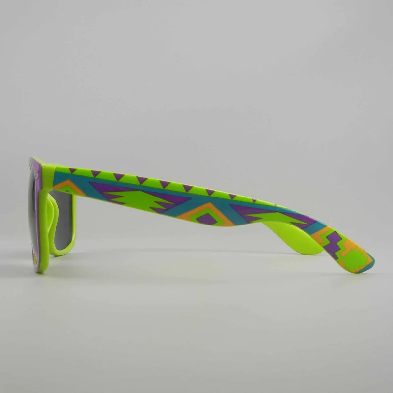 Turquoise Print Sunglasses