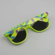 Turquoise Print Sunglasses