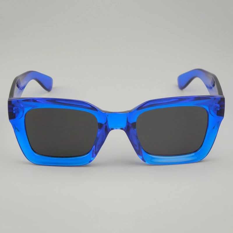 Blue Translucent Sunglasses