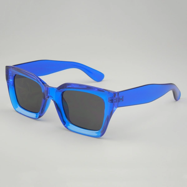 Blue Translucent Sunglasses