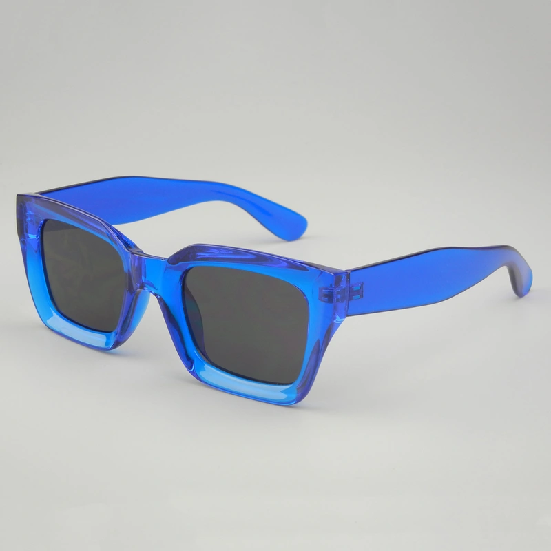 Blue Translucent Sunglasses
