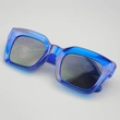 Blue Translucent Sunglasses