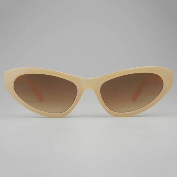 Fleshy Orange Cat Eye Sunglasses