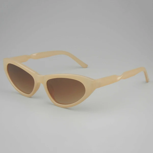 Fleshy Orange Cat Eye Sunglasses